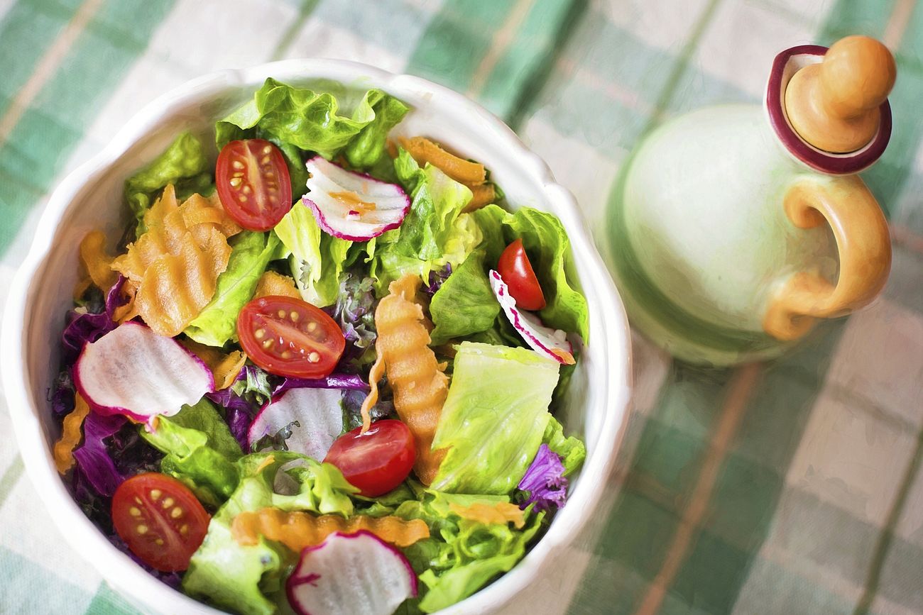 Free colorful fresh salad image
