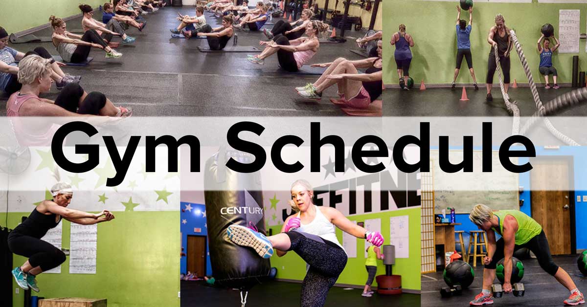 Gym Schedule Joefitness